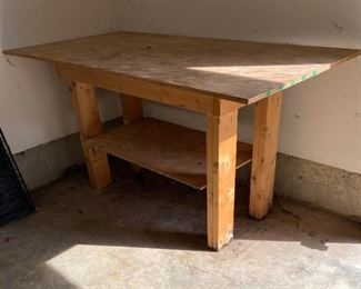 Wooden Workbench