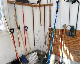 Yard Tool Wall Clean Out