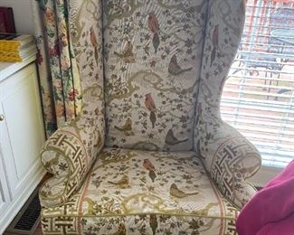  BEAUTIFUL  WING  BACK CHAIRS
