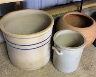 Large Marshall Pottery Crock