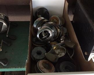 Box of reel parts