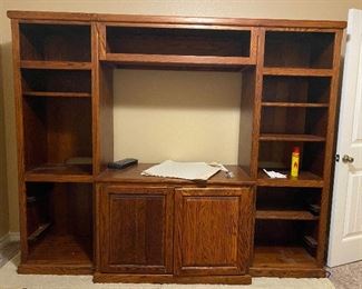 Oak Entertainment Center