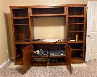 Oak Entertainment Center