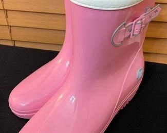 Pink Rain Boots