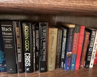 Assortment of Books, DVD's, CD's, Games and much more.