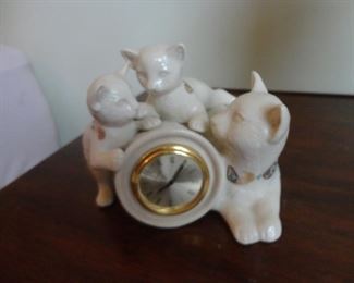 Lenox Cat Clock