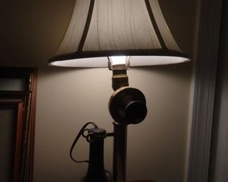 Antique Telephone Lamp (1915)