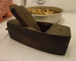 Primitive Wood Hand Tool Board Planer
