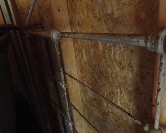 Very old and heavy Iron Twin Bed (See next picture)