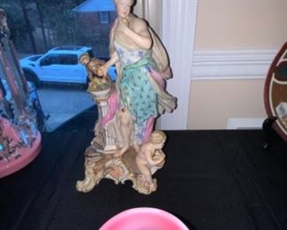 Meissen “Five Senses Series” porcelain figure. $900