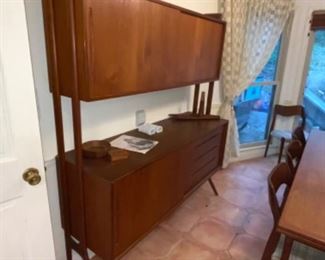 Danish Modern designer Kurt Ostervig China Cabinet/Hutch. $2,200