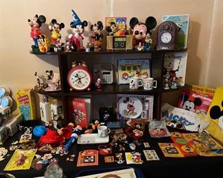 wonderful Mickey Mouse collectibles 