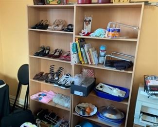 DESIGNER SHOES, MISCELLANEOUS HOUSE HOLD GOODS