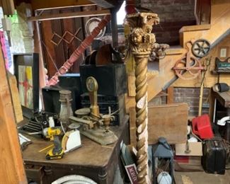 GARAGE FULL OF VINTAGE COLLECTIBLES 