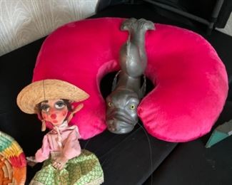 DOLPHIN FORNTAIN HEAD.   OLD