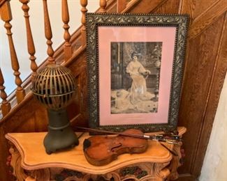 UNUSUAL ANTIQUE PRINT.