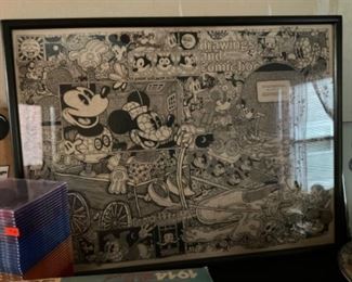 AND ORGINAL JOHN FAWCETT FRAMED POSTER