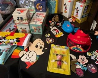 MICKEY MOUSE COLLECTIBLES 