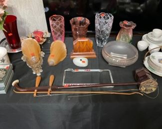 MISCELLANEOUS VINTAGE GLASS