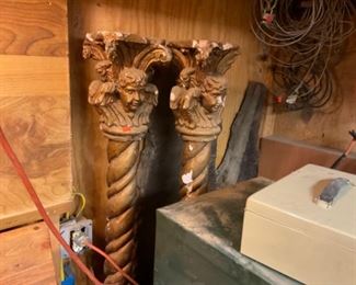 PAIR OF COLUMNS FROM FAMOUS BARR