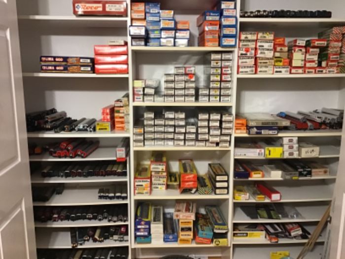 Collection of Mainly European Model Trains