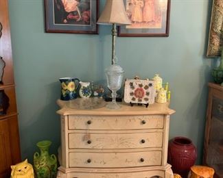 Small three drawer chest 