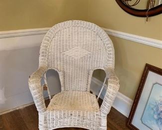 Wicker Rocking chair 