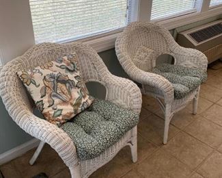 wicker chairs 