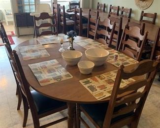 dining table with 6 chairs