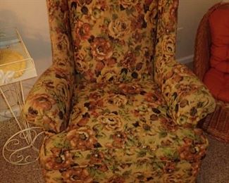 FLORAL CHAIR