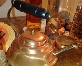 COPPER TEA KETTLE