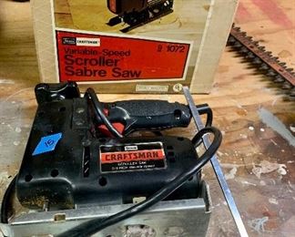 Craftsman Electric Scroll Saw $15