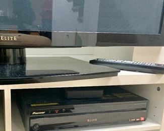 55” Elite Plasma pro 1130 HD TV w/ Power bar stage 2 speakers ON EACH SIDE of TV. Pioneer Elite Media Receiver. 
Pixels on plasma TVs emit light in all directions, creating extremely wide viewing angles, much better than most LED TVs  $425