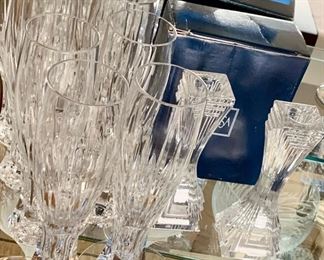 8 Mikasa Arctic Lights Pilsner Glasses 
$10 ea