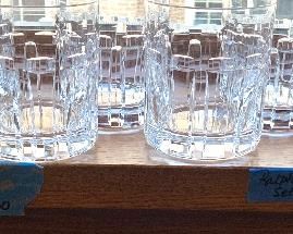Set of 4 Ralph Lauren Rock Glasses $60
2 sets available