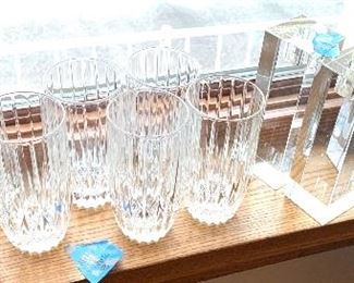 Mikasa Park Lane Highball Glasses $15 ea
(8 available)
Candlestick set of 2 $15