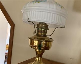 Working oil lamp
