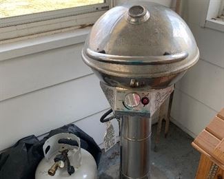 Grill and propane