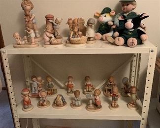 Large collection of Memories of Yesterday figurines.   Each one is unique and pretty.  Perfect for keeping or gift giving.  Have boxes and information for all.  
