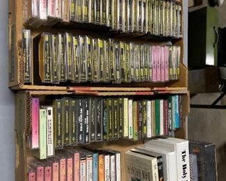 Many sets of cassettes - great collection of memorabilia