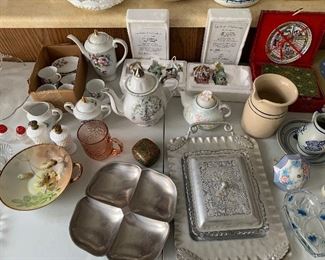 Beautiful decorative accessories and serving pieces