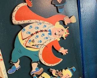 Vintage 3 piece "Old King Cole" wall decor