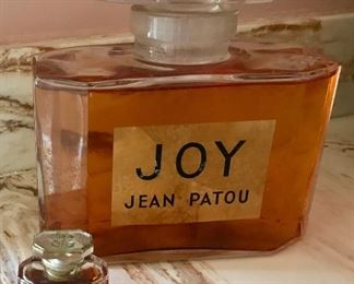 The bottle on the right is a factice