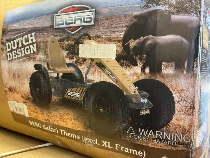 Berg Safari Theme Off Road Pedal Go Kart