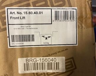 Front Lift Bar Codes.