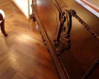 front of cedar chest