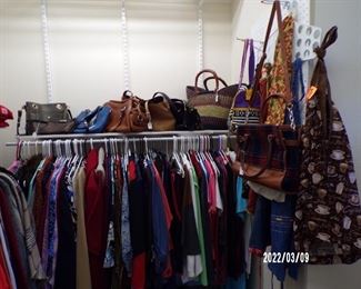 nice clothing & purses