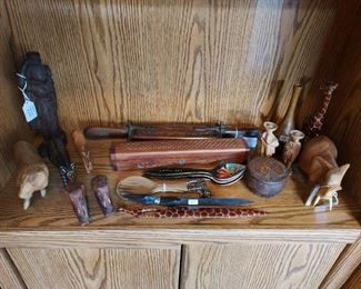Carved Wooden Items