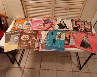 Vintage Sheet Music