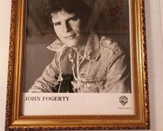 Autographed John Fogerty 